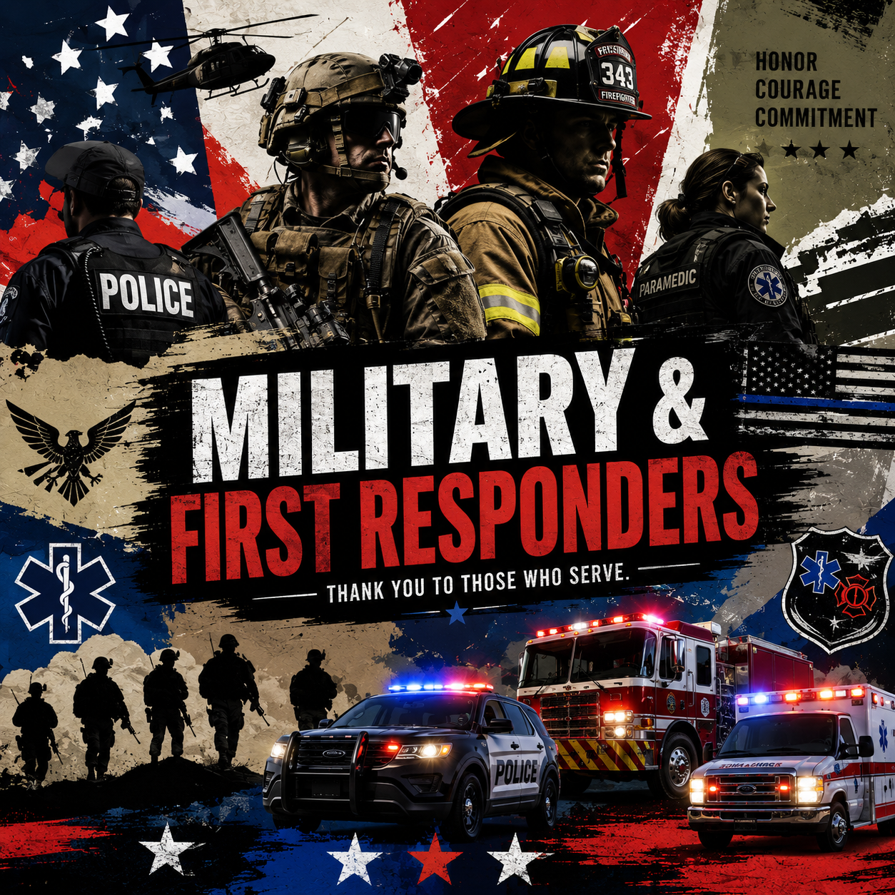 Military & First Responders DTF