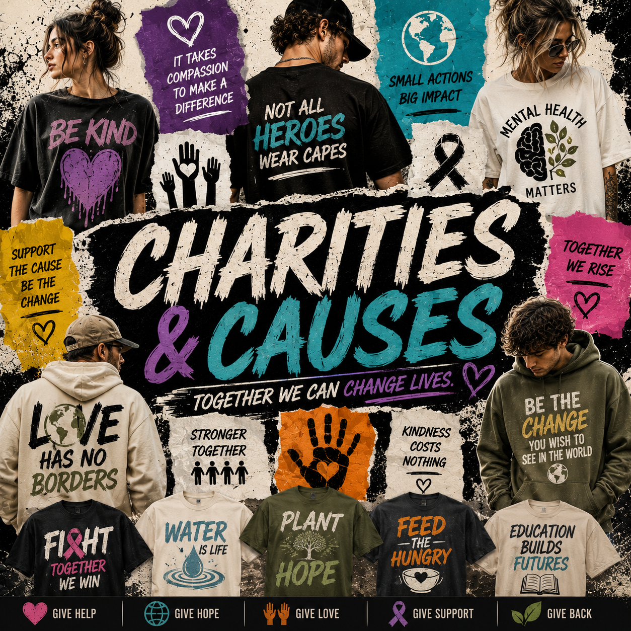 Charites-Causes-Apparel Nikos Kustoms