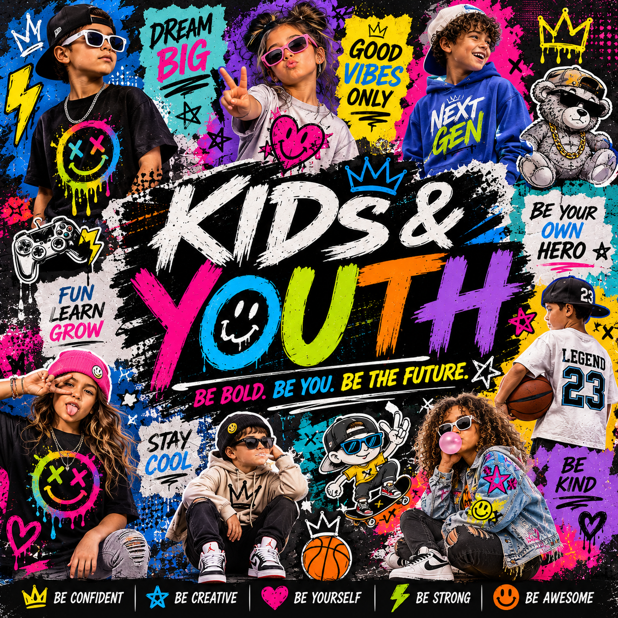 Youth-Kids-Apparel Nikos Kustoms