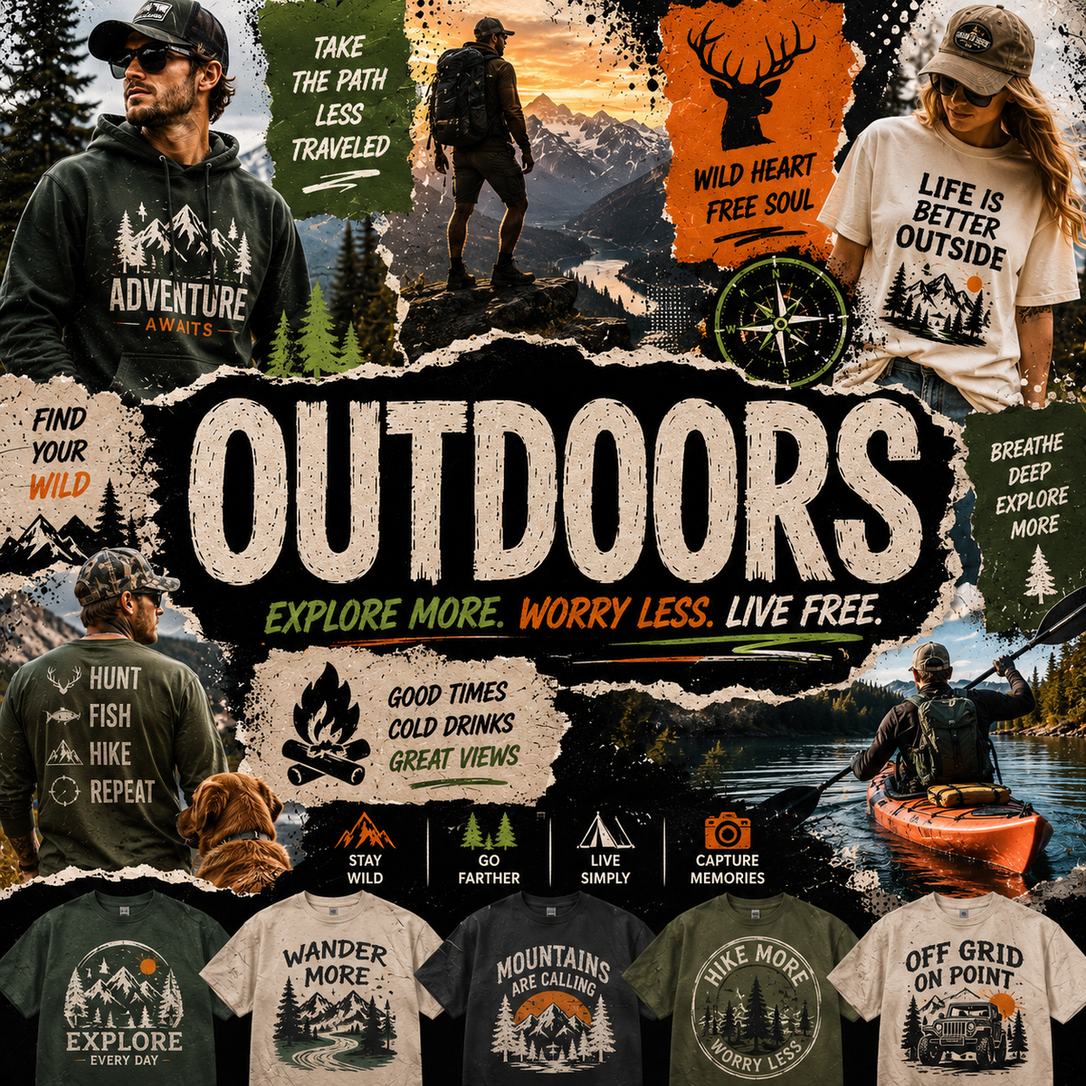 Outdoor-Apparel Nikos Kustoms