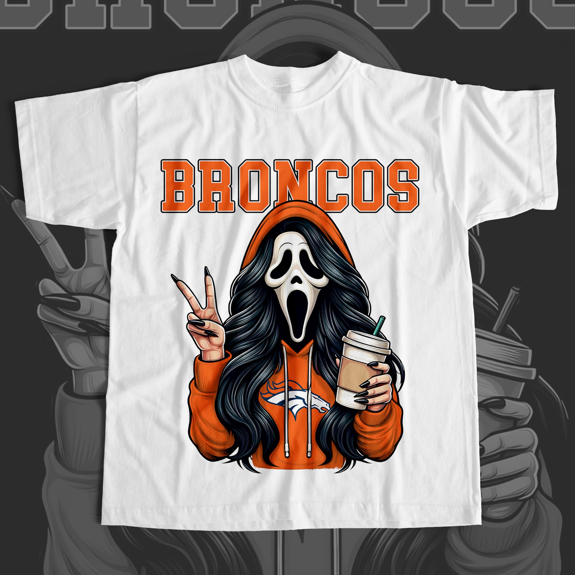 Female GhostFace T-Shirt Nikos Kustoms