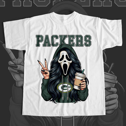 Female GhostFace T-Shirt Nikos Kustoms