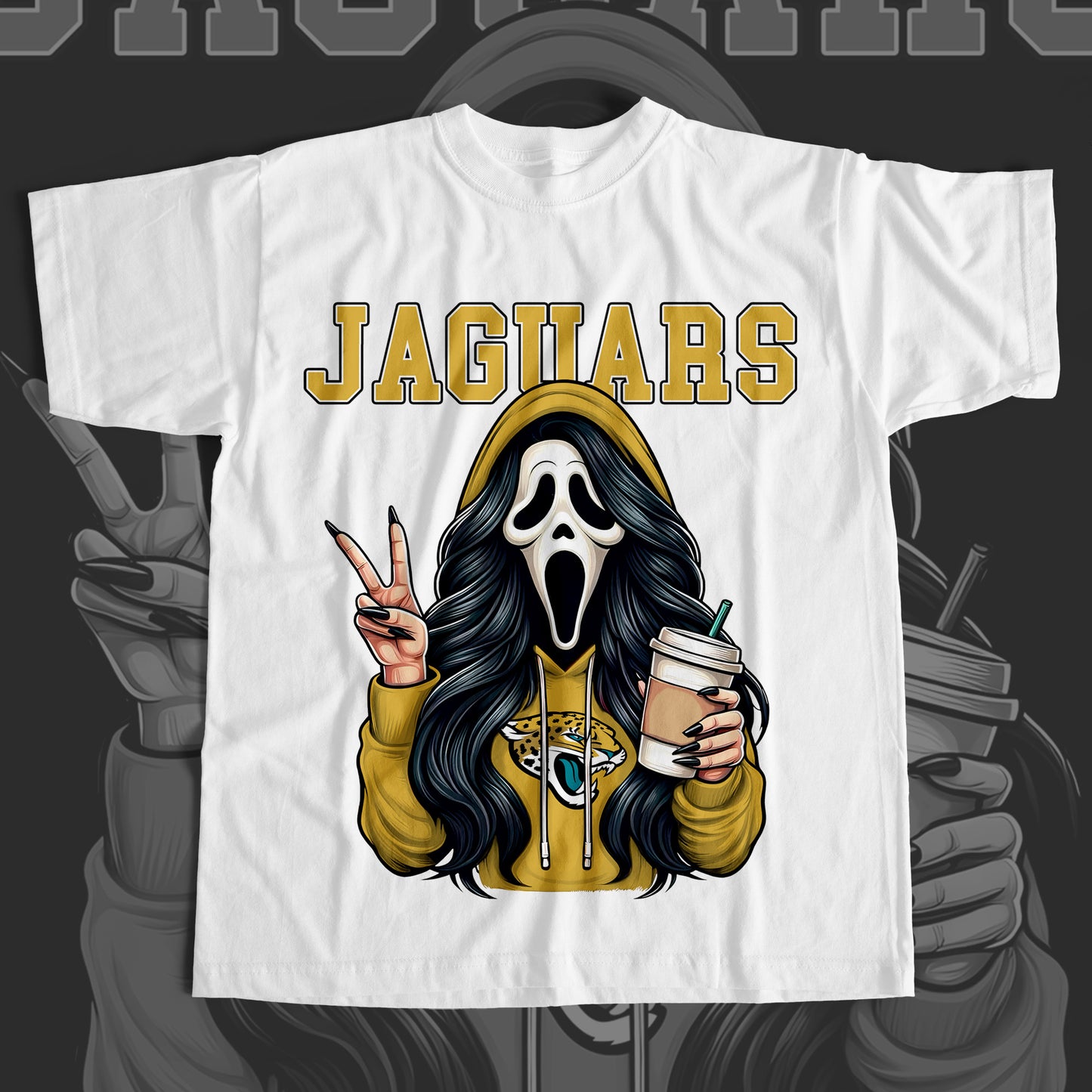Female GhostFace T-Shirt Nikos Kustoms