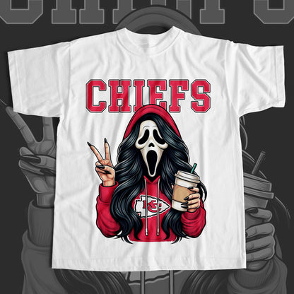 Female GhostFace T-Shirt Nikos Kustoms