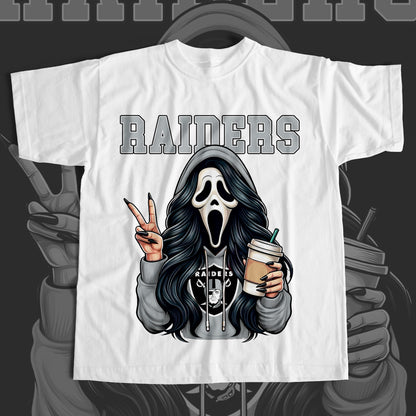 Female GhostFace T-Shirt Nikos Kustoms