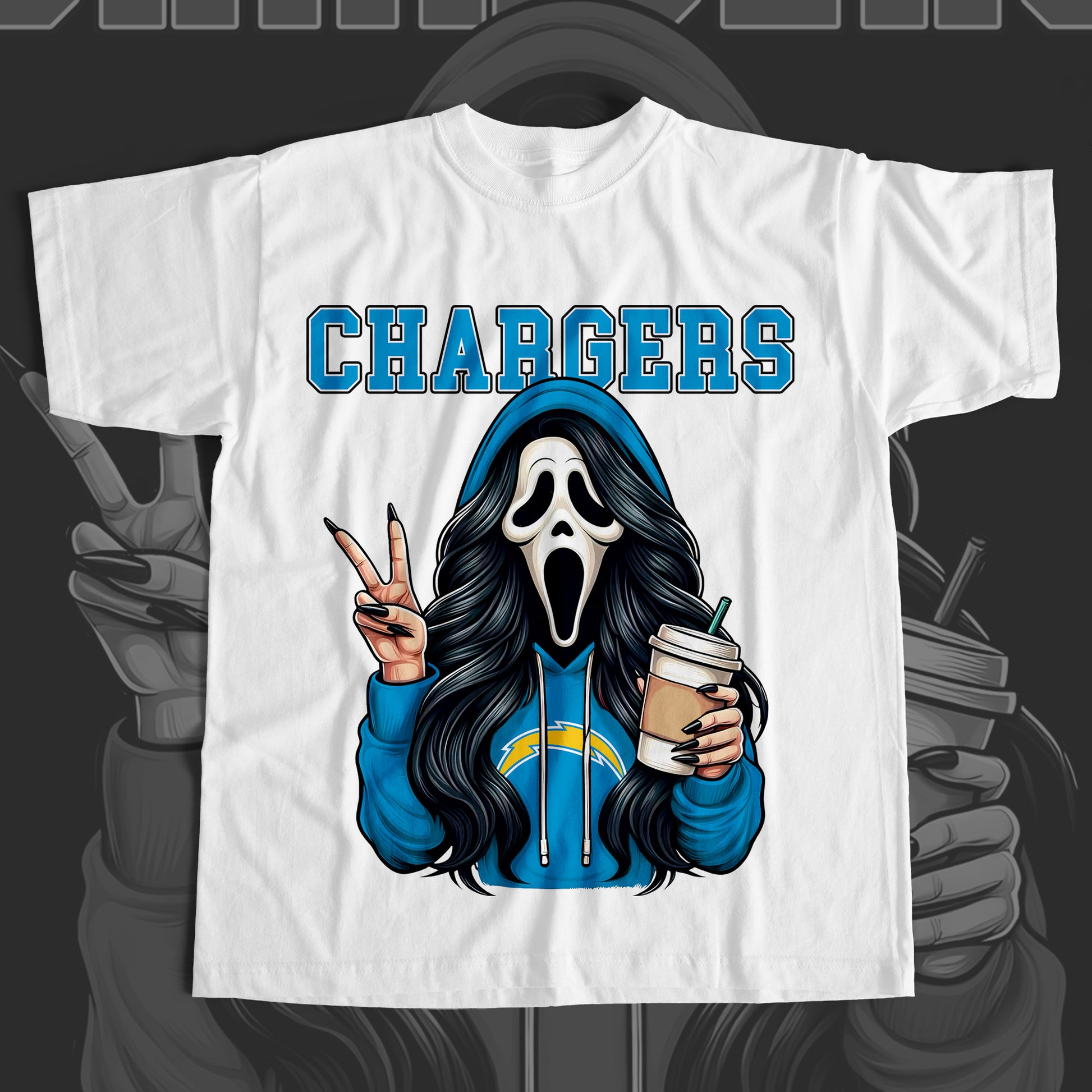 Female GhostFace T-Shirt Nikos Kustoms