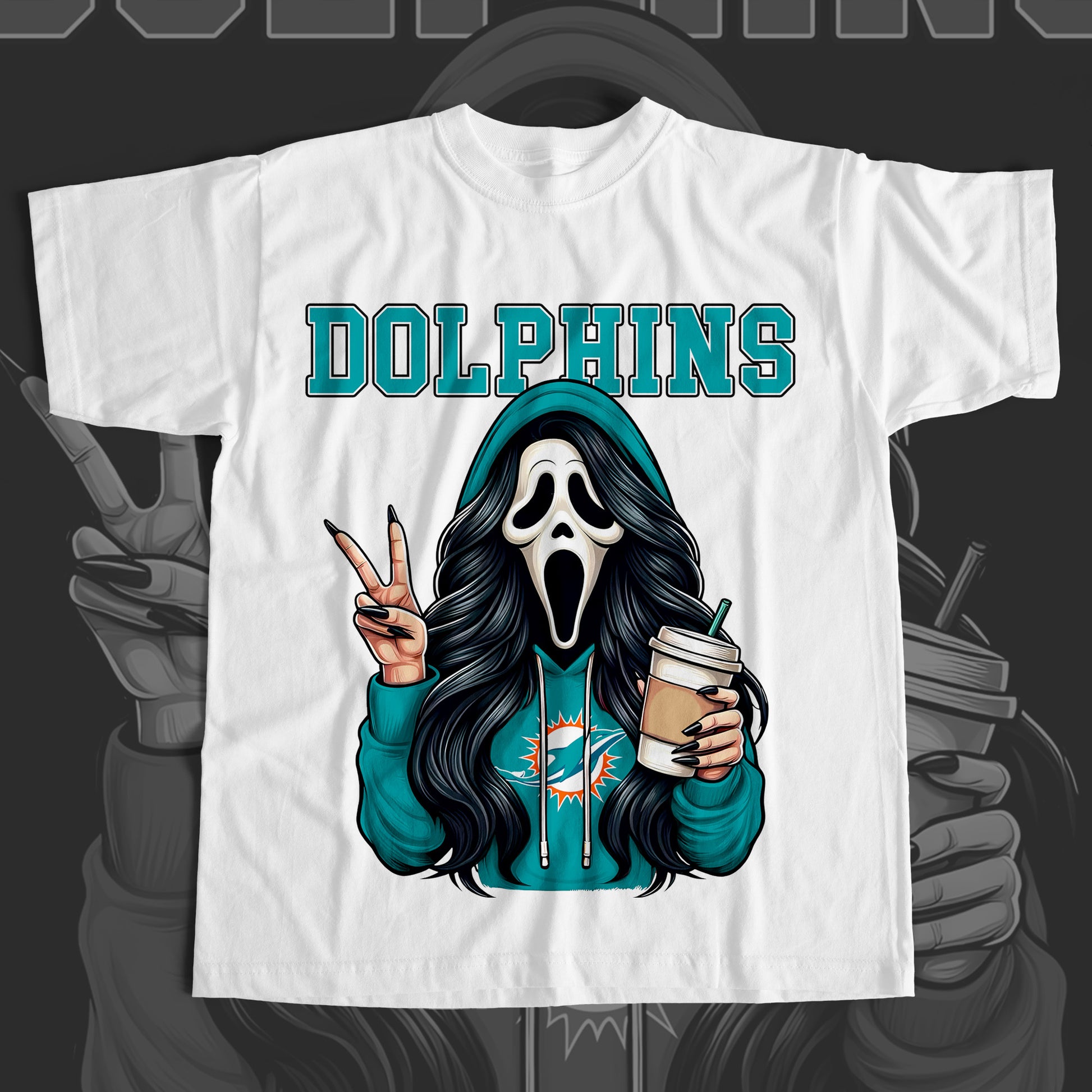 Female GhostFace T-Shirt Nikos Kustoms