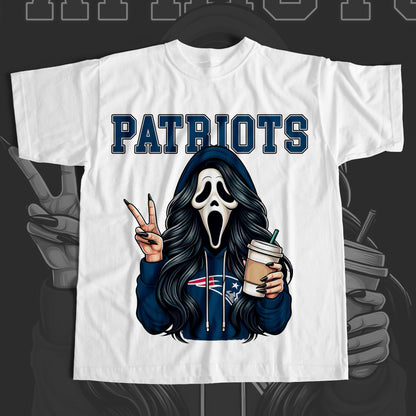 Female GhostFace T-Shirt Nikos Kustoms