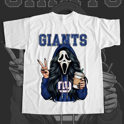 Female GhostFace T-Shirt Nikos Kustoms