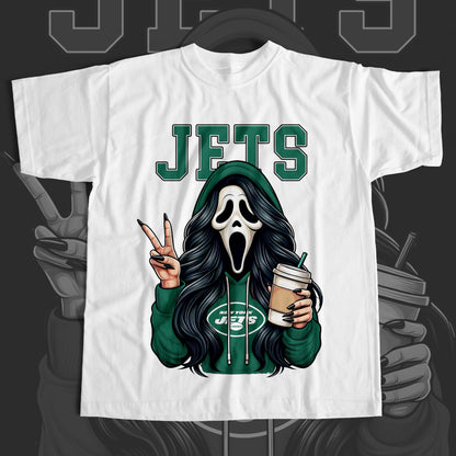 Female GhostFace T-Shirt Nikos Kustoms