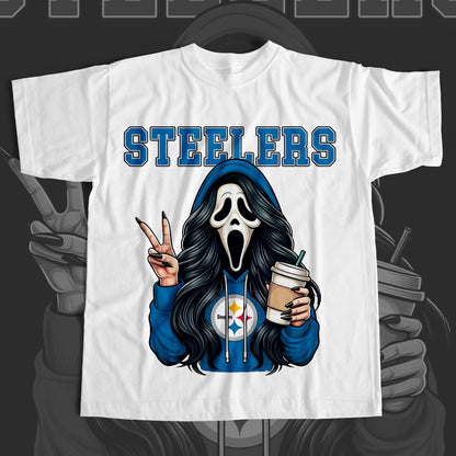 Female GhostFace T-Shirt Nikos Kustoms