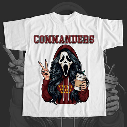 Female GhostFace T-Shirt Nikos Kustoms