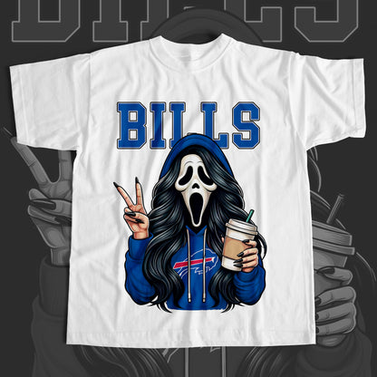 Female GhostFace T-Shirt Nikos Kustoms