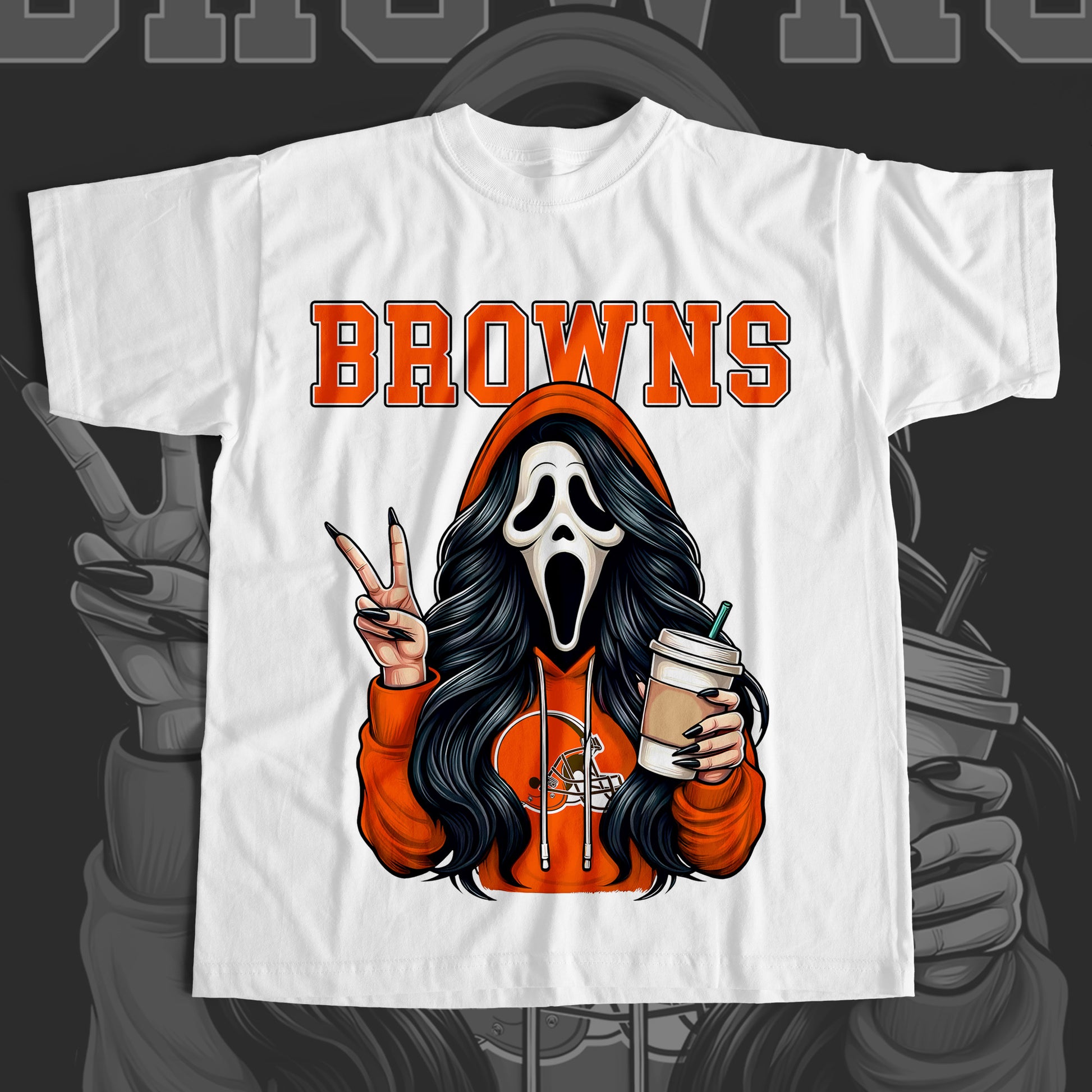 Female GhostFace T-Shirt Nikos Kustoms