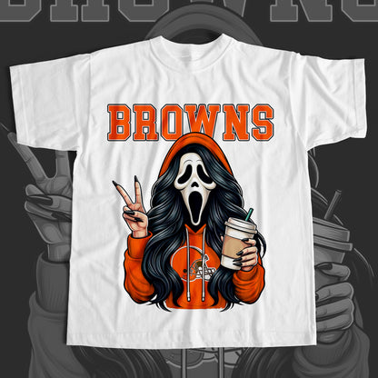 Female GhostFace T-Shirt Nikos Kustoms